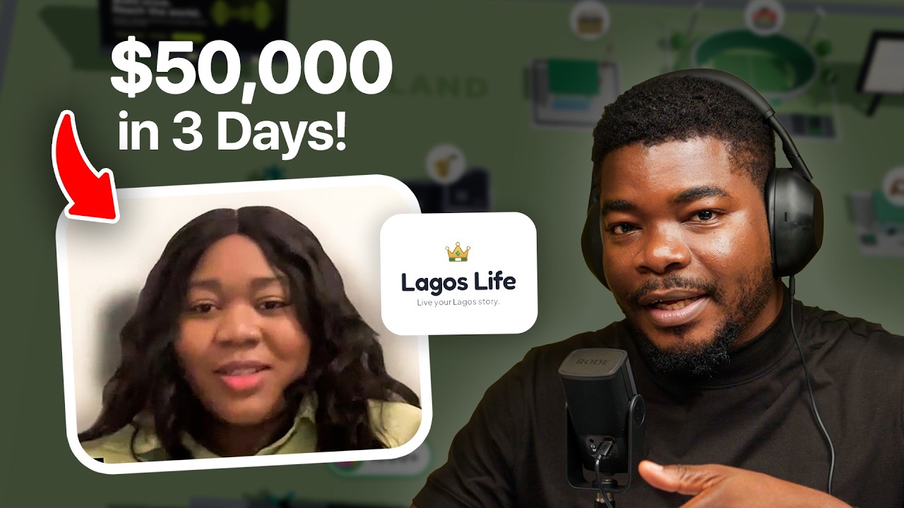 How Lagos Life Beat ChatGPT to 1 Million Users (in 3 Days) video cover by Fisayo Fosudo